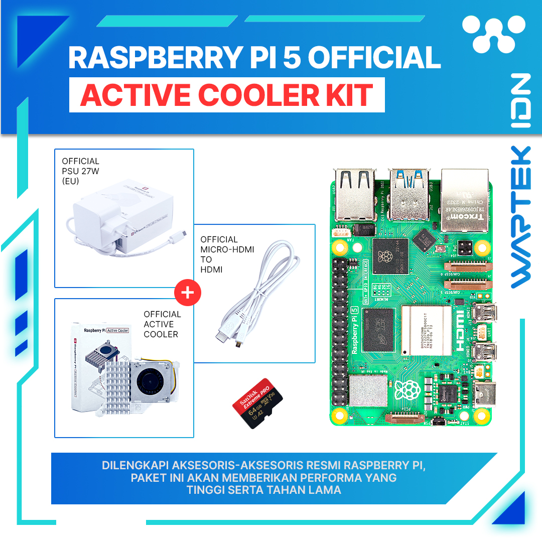 Raspberry Pi 5 RAM 4GB Official Kit